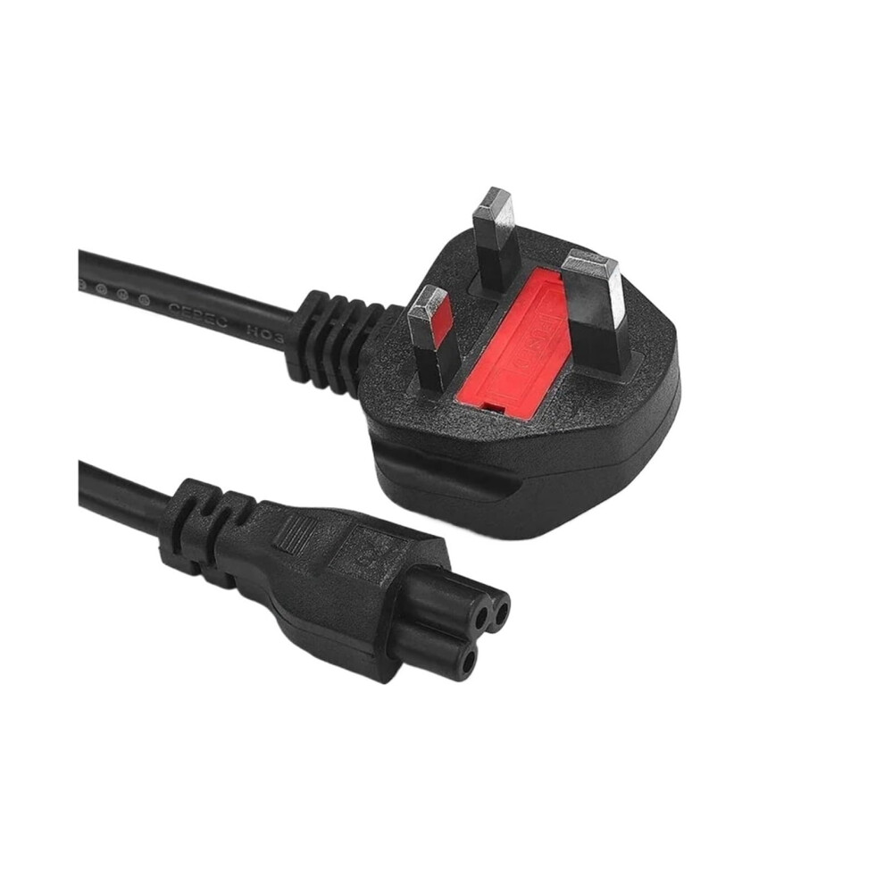Uk Power Extension Cable C5 Laptop Power Cord 1.5M With 13A Fuse For Multidevice Use 9044945415704