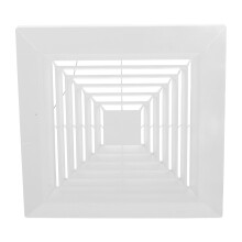 5Pcs Bathroom Ventilation Fan Cover White ABS with Easy Installation