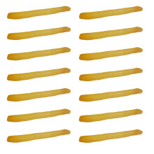 2 Count Lifelike Artificial Fries Imitation Props French Fry Toy