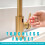 Gold Touchless Kitchen Faucet with Pull Down Sprayer, Brushed Brass Motion Sensor Hands Sink Tap Ref: 9519 2
