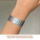 200Pcs Adjustable Silver Holographic Wristbands Waterproof Event Bands 8