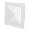 5Pcs Bathroom Ventilation Fan Cover White ABS with Easy Installation 2