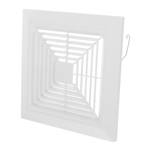 5Pcs Bathroom Ventilation Fan Cover White ABS with Easy Installation 1