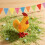 3Pcs Wind Up Chicken Toys Multi-Color ABS Steel Easter 6