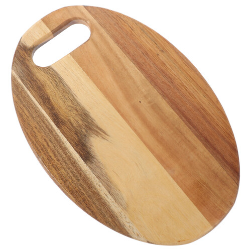 3Pcs Wood Cutting Boards for Kitchen Rustic Portable Serving Boards 1