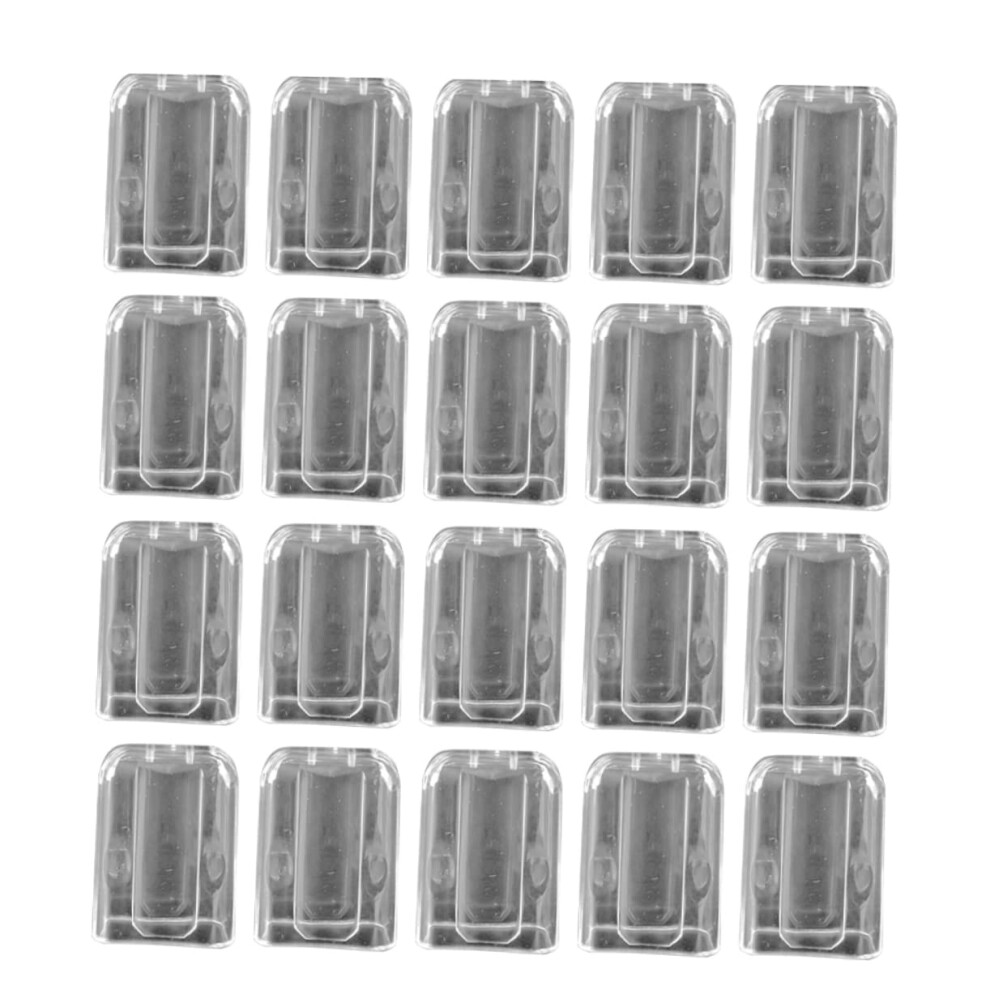 20pcs Electric Toothbrush Covers Hygienic Travel Head Protector Dustproof Ventilated Design