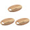 3Pcs Wood Cutting Boards for Kitchen Rustic Portable Serving Boards 8