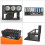 Black Open Air Computer Bracket Frame for Video Cards Storage 7