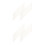 40Pcs Bamboo Dowels Kite Support Sticks DIY Craft Kit Flexible Beige 8