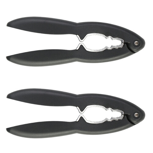 4Pcs Lightweight Black Walnut Clamp Nutcracker Efficient Shell Opener 1