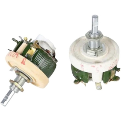 Wirewound Potentiometer Adjustable Rheostat 50W 300 Ohm Precise Current Regulation Durable 2