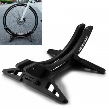 Bike Floor Stand with Stable 3D Design, Adjustable Bicycle Parking Rack for 3080mm Tires Indoor Outdoor