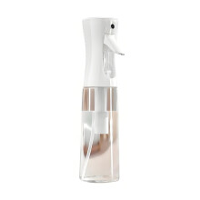 Continuous Mist Spray Bottle 500ml with 0.3mm Nozzle, PET Fine Mist Sprayer for Hair and Plants