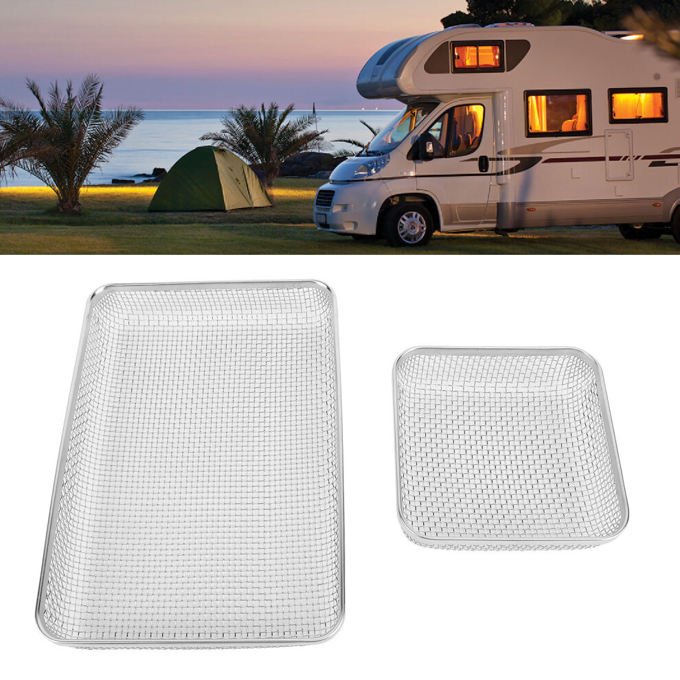 Stainless Steel Rv Vent Cover For Furnace & Water Heater Bird & Animal Guard 9351384694134