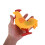 3Pcs Wind Up Chicken Toys Multi-Color ABS Steel Easter 4