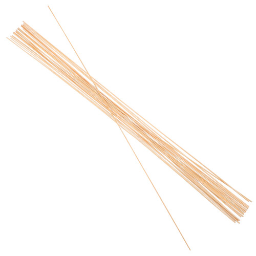 40Pcs Bamboo Dowels Kite Support Sticks DIY Craft Kit Flexible Beige 2
