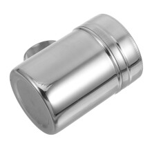 Stainless Steel Flour and Sugar Shaker with Handle for Baking, Cocoa, Cinnamon and Spice Dusting
