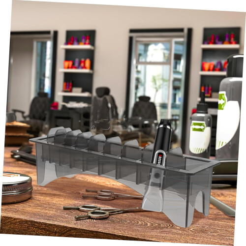 Clipper Comb Organizer Rectangular Durable Barber Tool Holder for Easy Access and Neat Storage 2