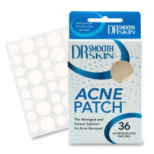 Acne Patch for Overnight Pimple Removal, Waterproof Hydrocolloid, 36 Count in 2 Sizes
