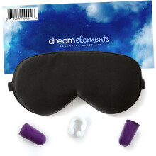 Silk Sleep Mask 100% Mulberry Silk Eye Mask with Ear Plugs for Travel Men and Women