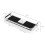 Étagère de rangement pour douche, adjustable, 15,0 po, finition chromée 9