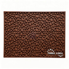 Silicone Kitchen Mat 15.7x11.8 Heat Resistant NonSlip Coffee Maker Mat for Counter and Coffee Bar