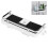 Étagère de rangement pour douche, adjustable, 15,0 po, finition chromée 2