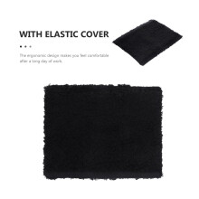 Plush Chair Handle Protector Focus Efficiency Ergonomic Design Calming Device Sherpa Comfort Universal Fit For Office Gaming Chairs