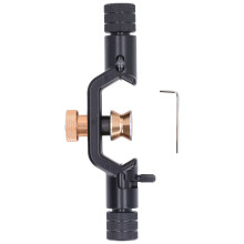 Professional Grade Cable Stripper Tool With Dual Head Design, Adjustable Blade Depth And Anodized Aluminum Construction For Superior Cable Stability