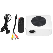 Bluetooth Audio Output Projector Silent Cooling System Wireless Content Casting Built In Streaming Apps Portable Video Projector With Multimedia