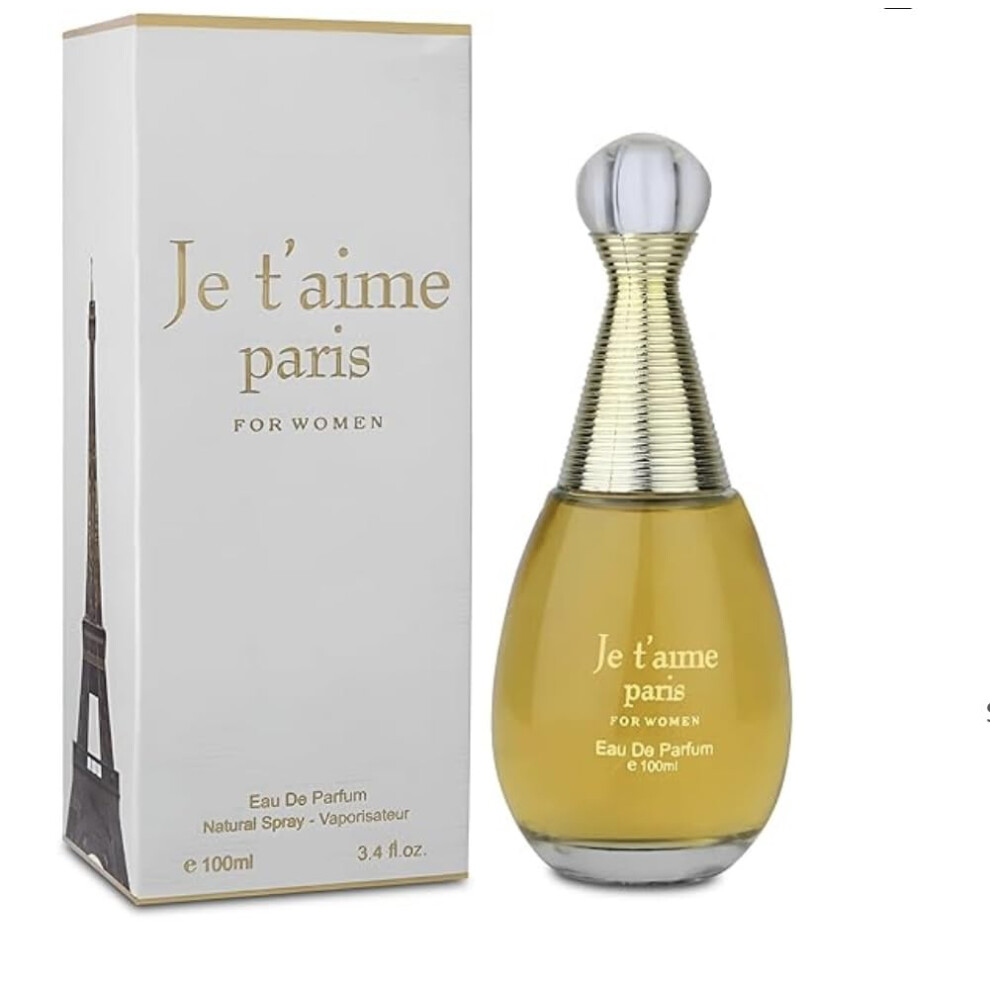 Women's Perfume Eau de Parfum Romantic Fruity Floral Paris Inspired LongLasting 3.4 Fl Oz