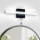 16 Inch Black LED Vanity Light with Pull Switch, Modern Bathroom Light Bar, Energy Saving Design 1