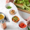 Ceramic Serving Dish with MultiCompartment Design for Snacks, Appetizers and Dipping Sauces 3