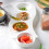 Ceramic Serving Dish with MultiCompartment Design for Snacks, Appetizers and Dipping Sauces 5