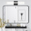 16 Inch Black LED Vanity Light with Pull Switch, Modern Bathroom Light Bar, Energy Saving Design 5
