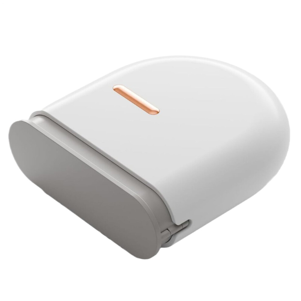 Retainer Case with Ventilated Design and Removable Compartment Dentures Storage Box Travel Size