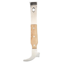 Beekeeping Scraping Knife Stainless Steel Bee Hive Frame Cleaning Tool for Efficient Wax Removal