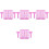 8Ensembles Kit Et Gloss Violet Pour Création DIY 3