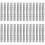 28Pièces Inserts Anneaux Métal Argent 6 Trous A6 Usage 7