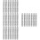 28Pièces Inserts Anneaux Métal Argent 6 Trous A6 Usage 9