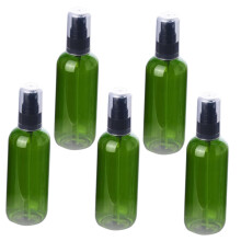5 Pcs Travel Spray Bottles Refillable Leakproof Fine Mist Atomizers for Makeup Water Green