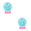 2Pièces Course Hamster Roue Fermée Bruit 6