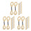 36Pièces Ensemble Métallique Couture Broderie 7