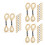 36Pièces Ensemble Métallique Couture Broderie 6