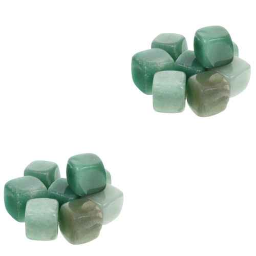 2Ensembles Galets Naturels Aventurine Verts Pour Décoration D'aquarium 2