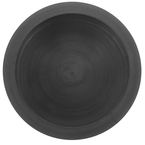 2Pièces Moule Lingot Graphite Noir Durable Pour Fonte 1