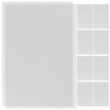 10Pièces Thermorétractables Ps Blanches Pour Déco DIY