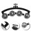 Instrument Tambourin Main Argenté Robuste Aluminium ABS Durable 11