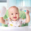 1Ensemble Ensemble Table Bébé Vert Silicone Acier Durable Sûr Bébé 6