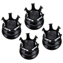 20Pièces Capuchons Aluminium Noir Pour Écrous